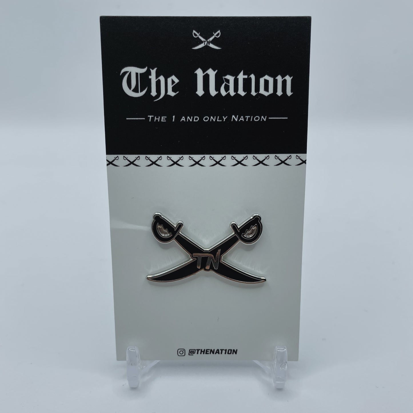 The Nation "TN" Blades pin
