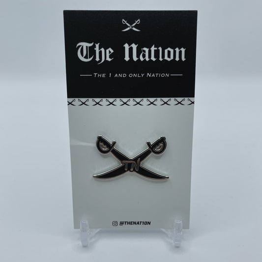 The Nation "TN" Blades pin