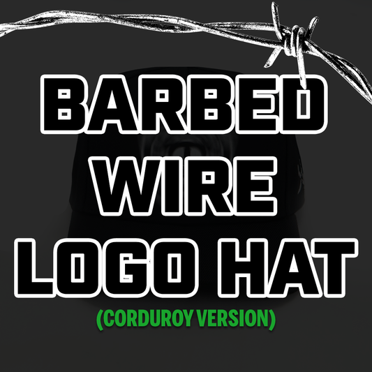 Barbed Wire Logo Hat (Corduroy)