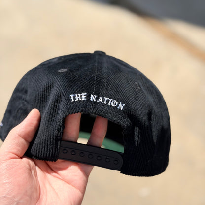 Barbed Wire Logo Hat (Corduroy)