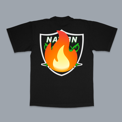 The Nation Slime logo Tee